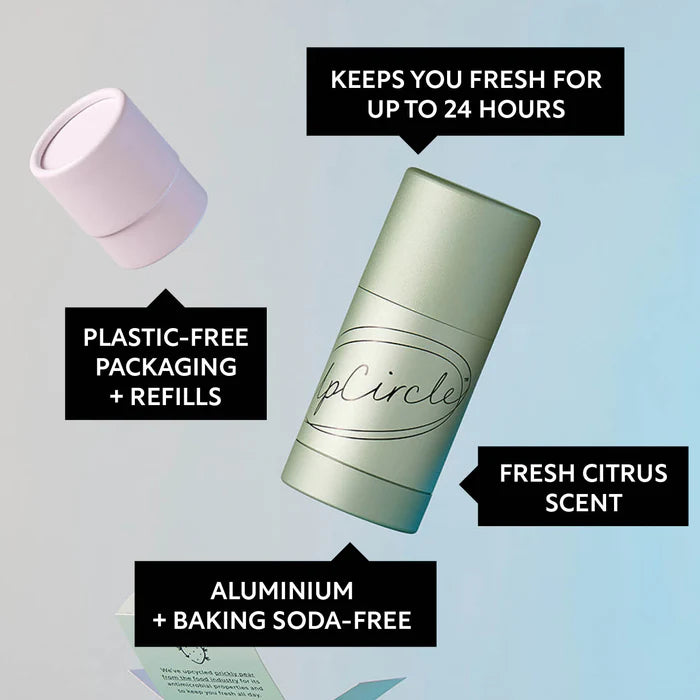 UpCircle Refillable Deodorant with Macadamia + Bergamot