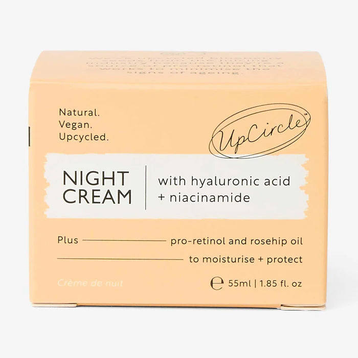 REFILL Night Cream with Hyaluronic Acid + Niacinamide by UpCircle