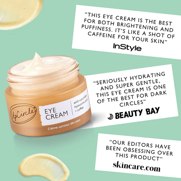 REFILL Eye Cream with Hyaluronic Acid + Coffee by UpCircle