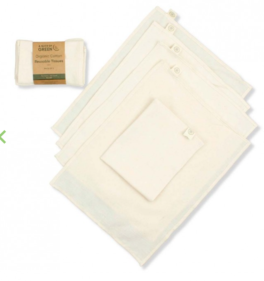 Organic Cotton Reusable Tissues