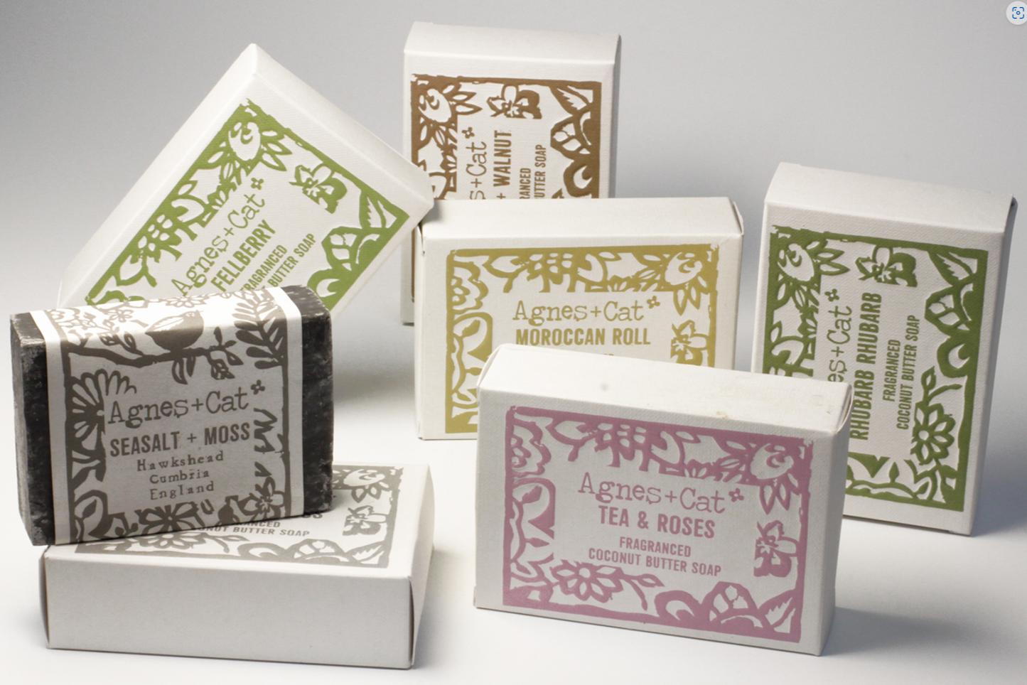 140g Coconut Butter Soap - Rhubarb Rhubarb ACHS-14