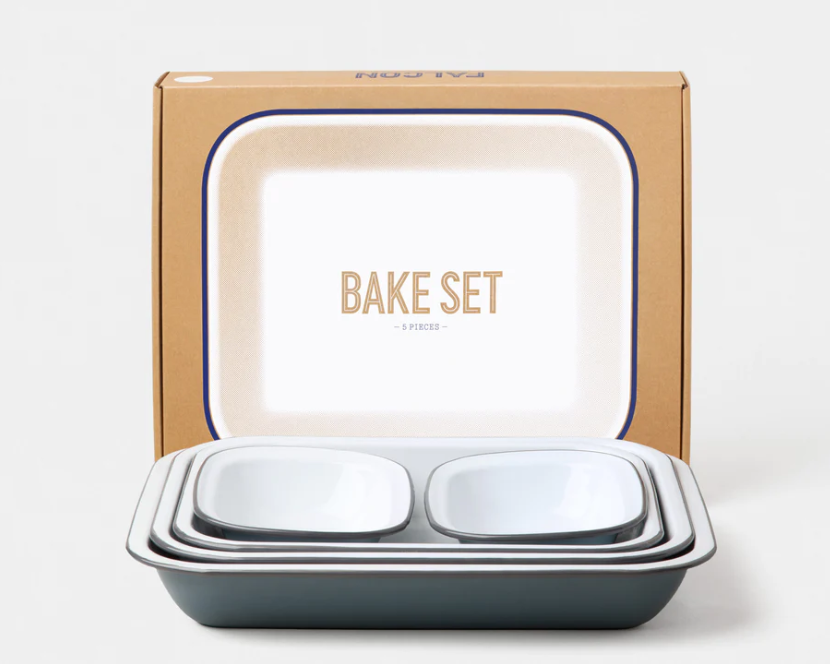 Falcon Bake Set Grey FAL-BAK-GG-UK
