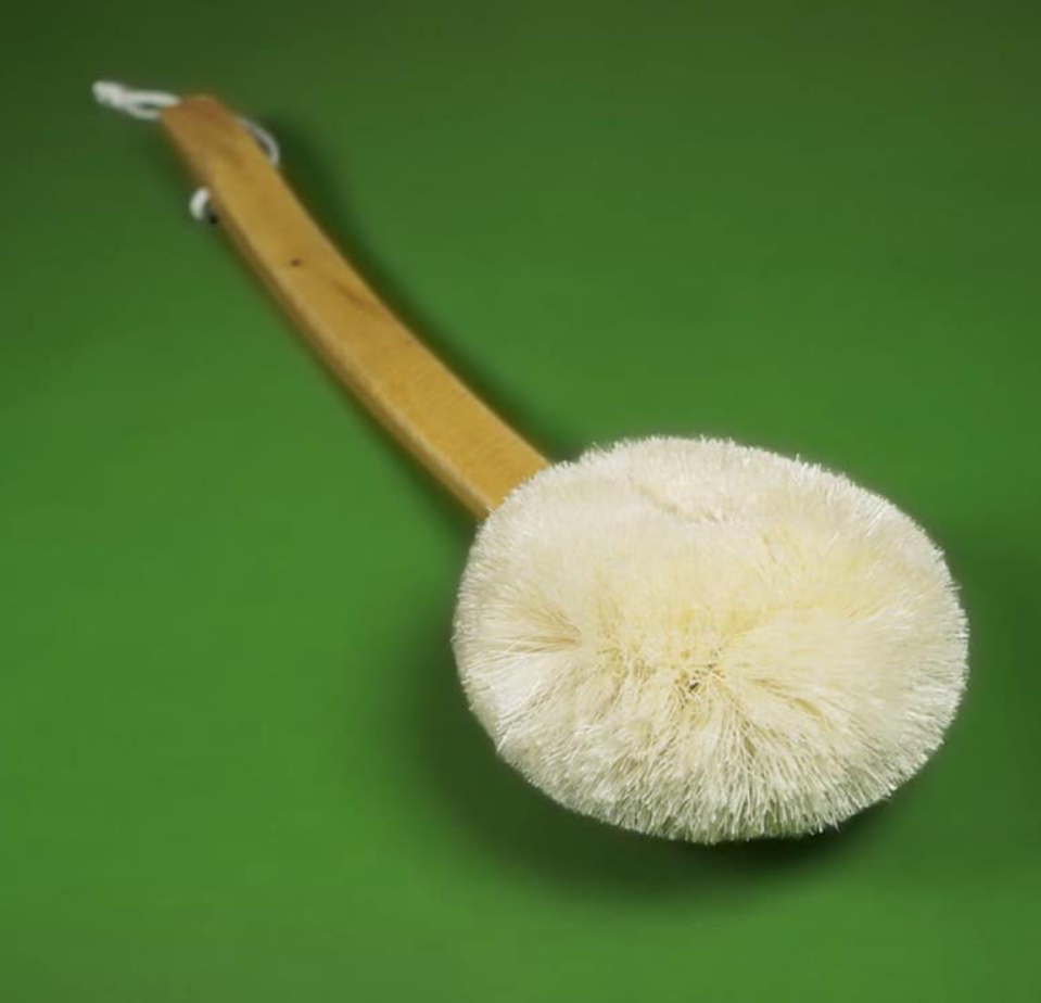 Sisal Wooden Handle Back Brush