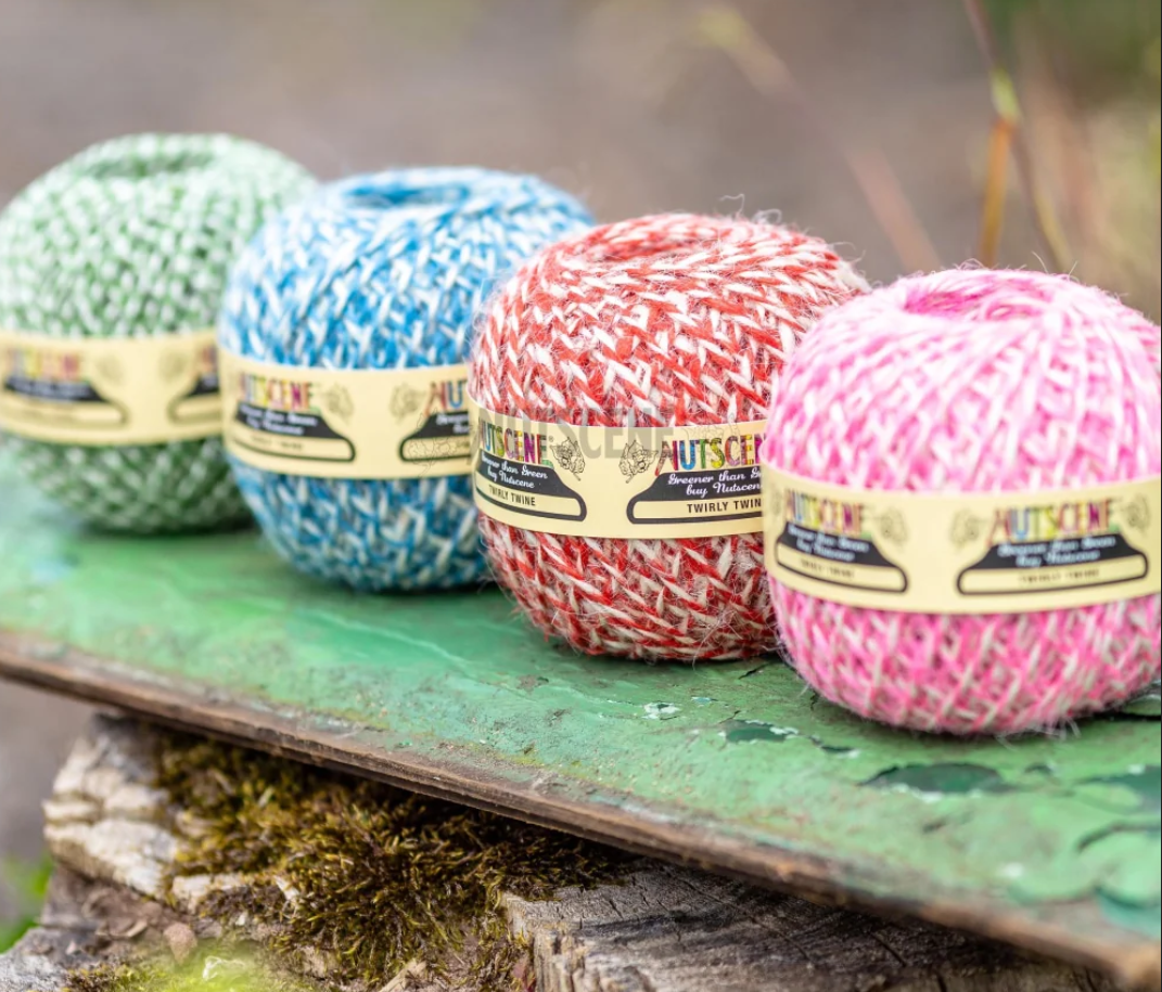Twirly Twine 75m Red/White - Nutscene