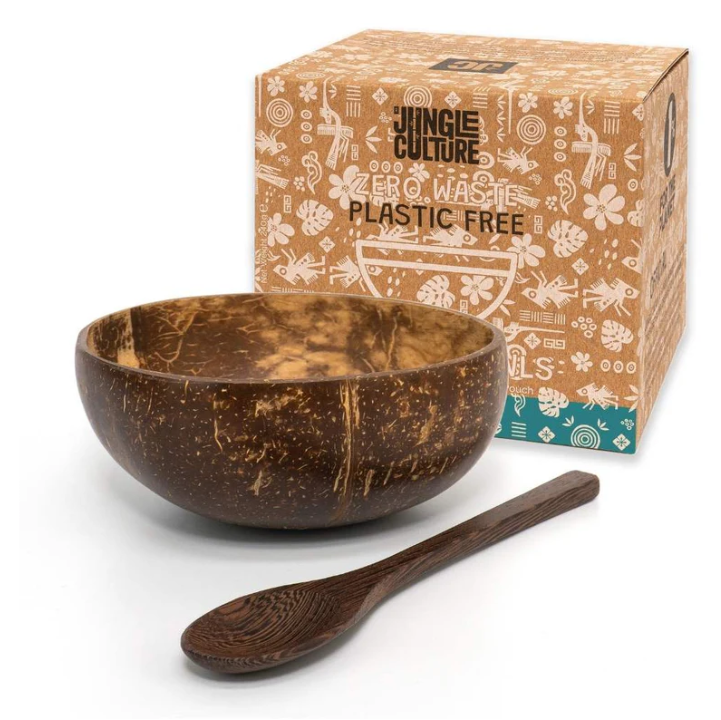 Jungle Culture Coconut Bowl & Spoon