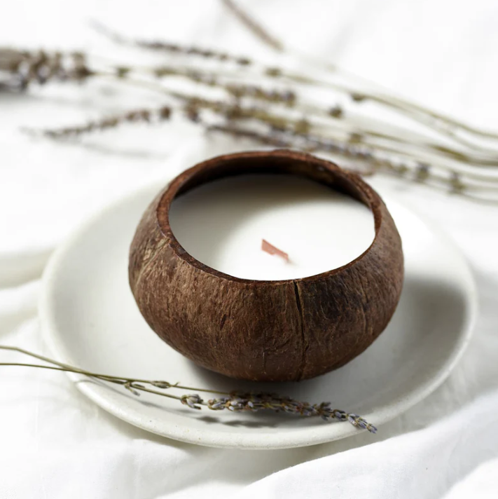 Jungle Culture Coconut Shell Candle - various scents
