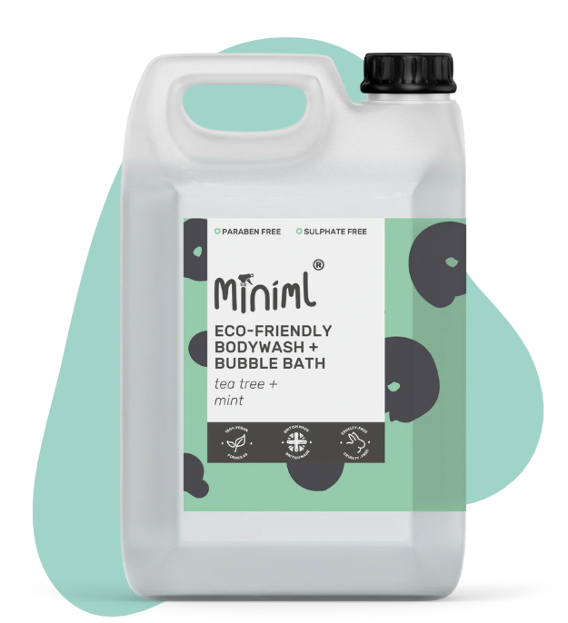 READY FILLED Body wash / Bubblebath in 5l container - various scents by Miniml