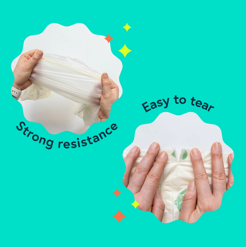 Compostable Bin Liners (50L) 25 Bags per Roll by SEEP