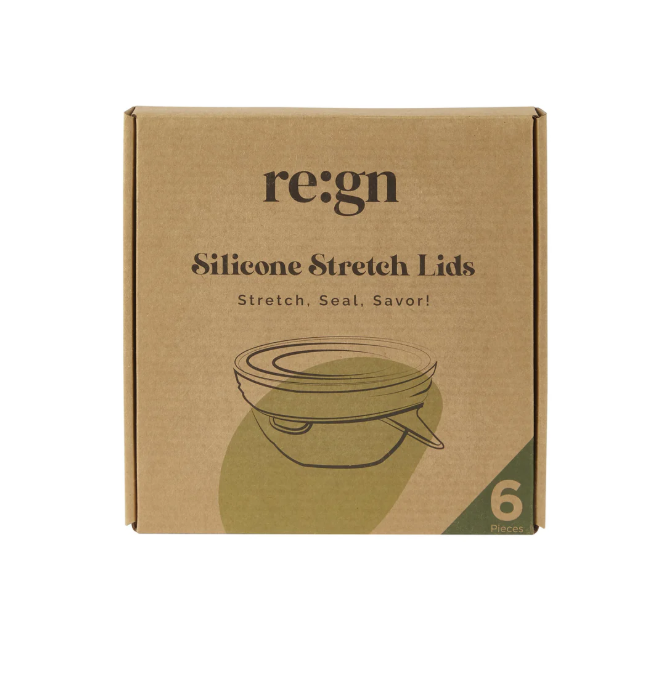 Reusable Silicone Lids - Set of 6 by Re:gn