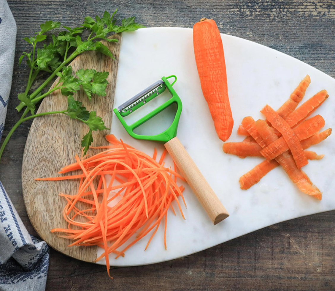 T-Duo Wooden Peeler - by Opinel