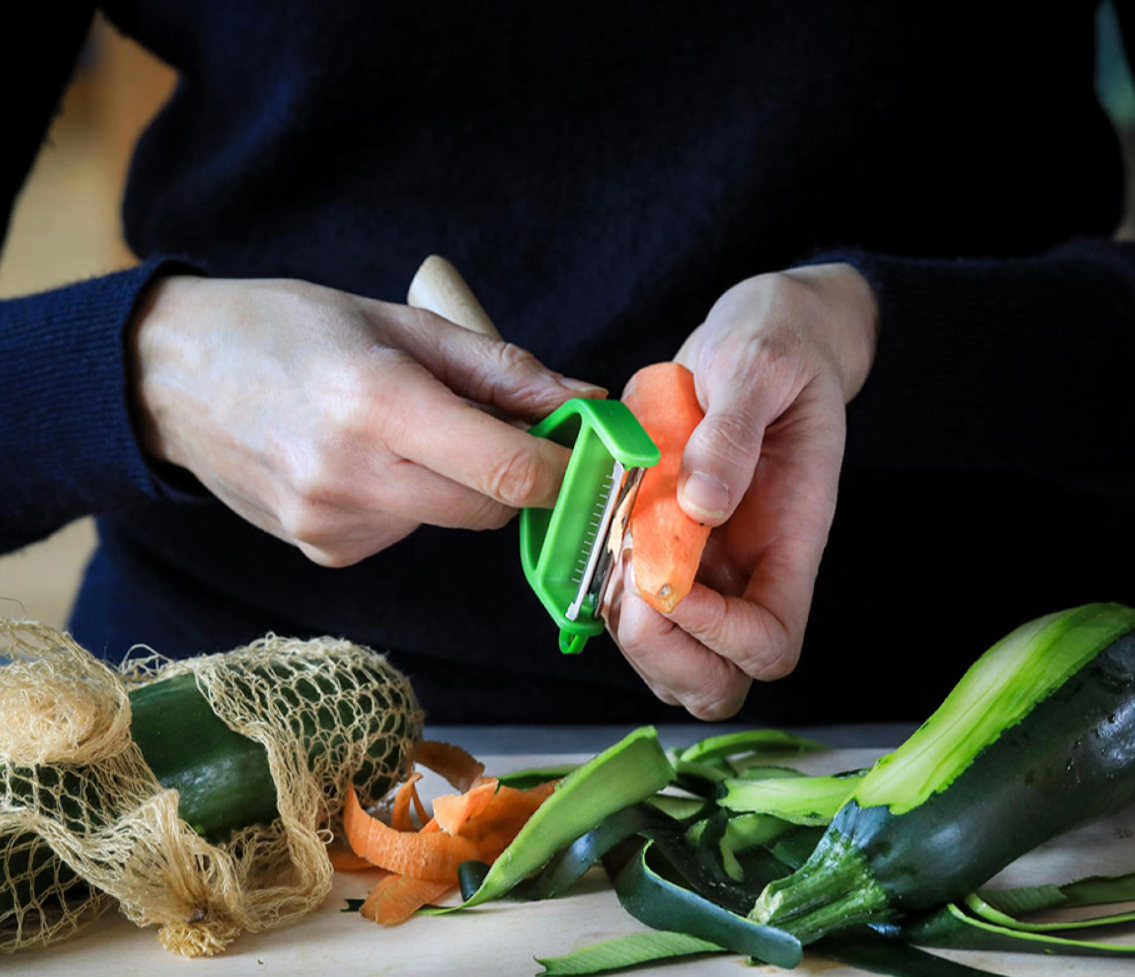 T-Duo Wooden Peeler - by Opinel