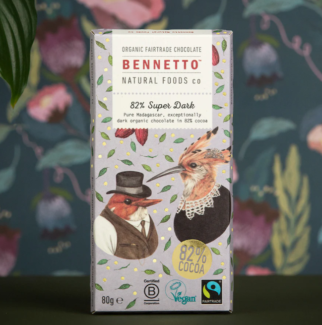 Bennetto Chocolate Bars 80g- Various flavours by Bennetto