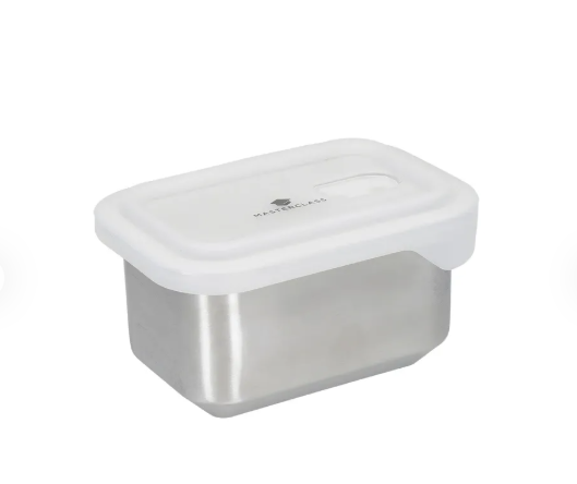 750ml Stainless Steel Food Storage Container with Lid - by Masterclass