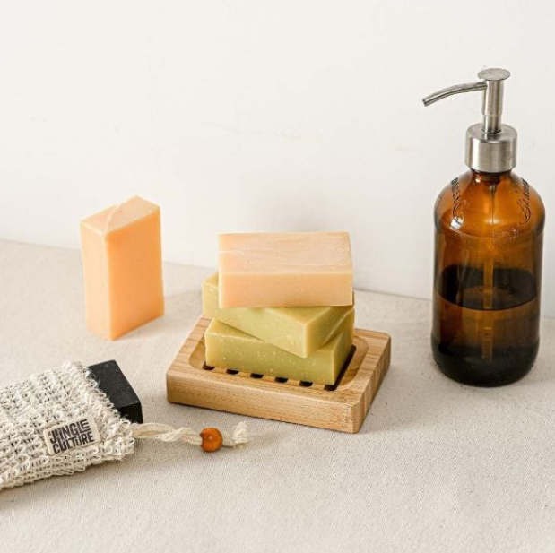 Bamboo Soap Dish by Jungle Culture
