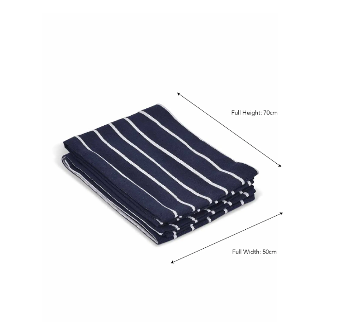 Tea Towel - Various Colours - Set of 2 by Bampton