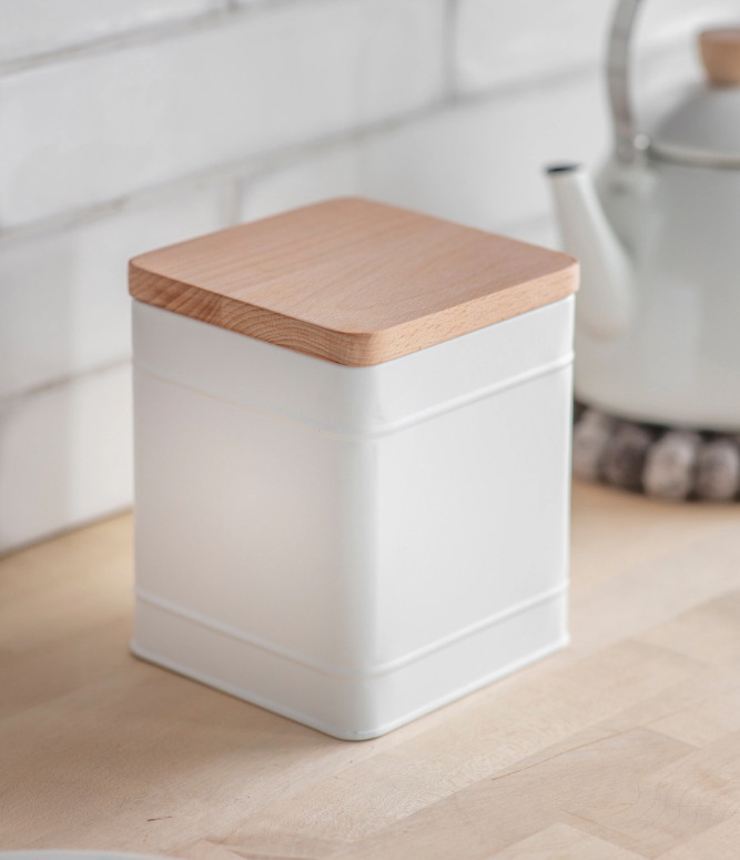 Large Borough Canister - White or Charcoal