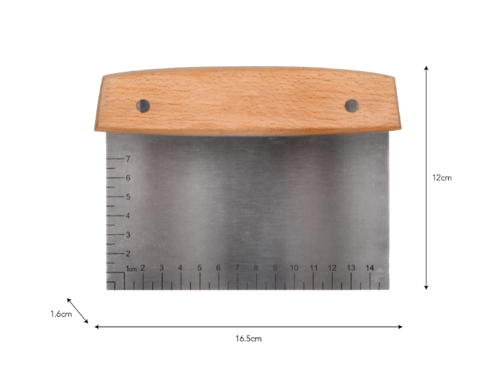 Borough Dough Scraper - Natural