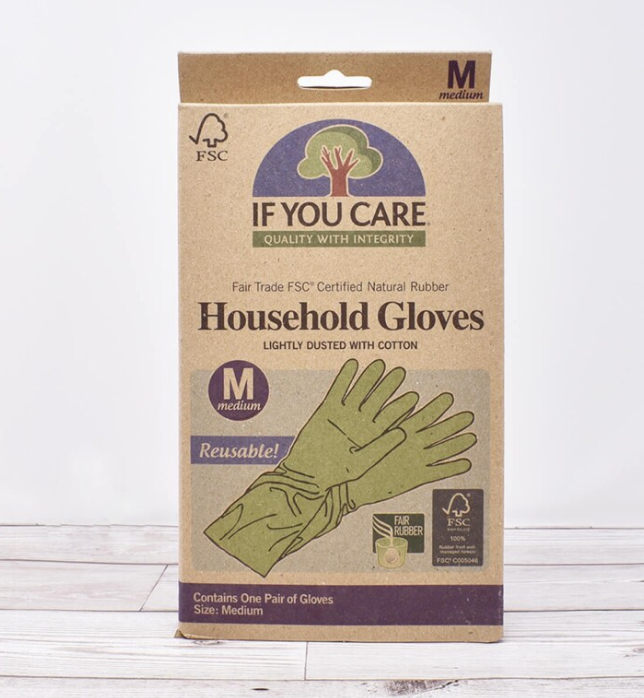 Latex Gloves - Sizes Small and Medium - If You Care