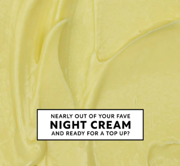 REFILL Night Cream with Hyaluronic Acid + Niacinamide by UpCircle