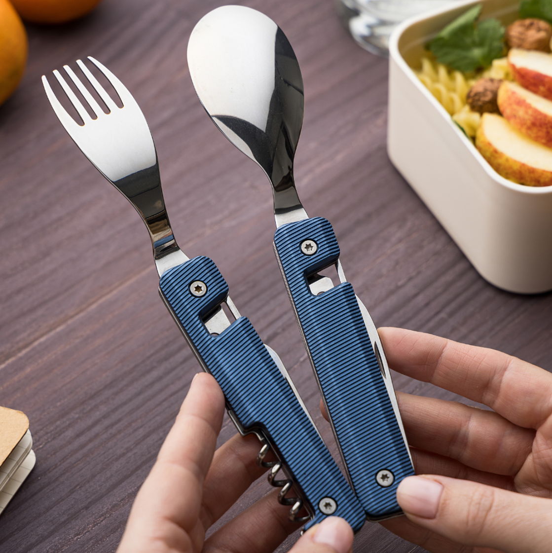 Multifunction Cutlery - Aluminium various colours by Akinod