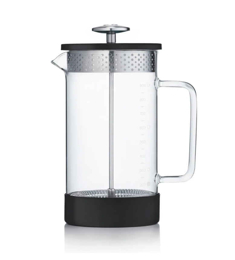 Core Coffee Press - 6 cup cafetiere - Stainless Steel Black