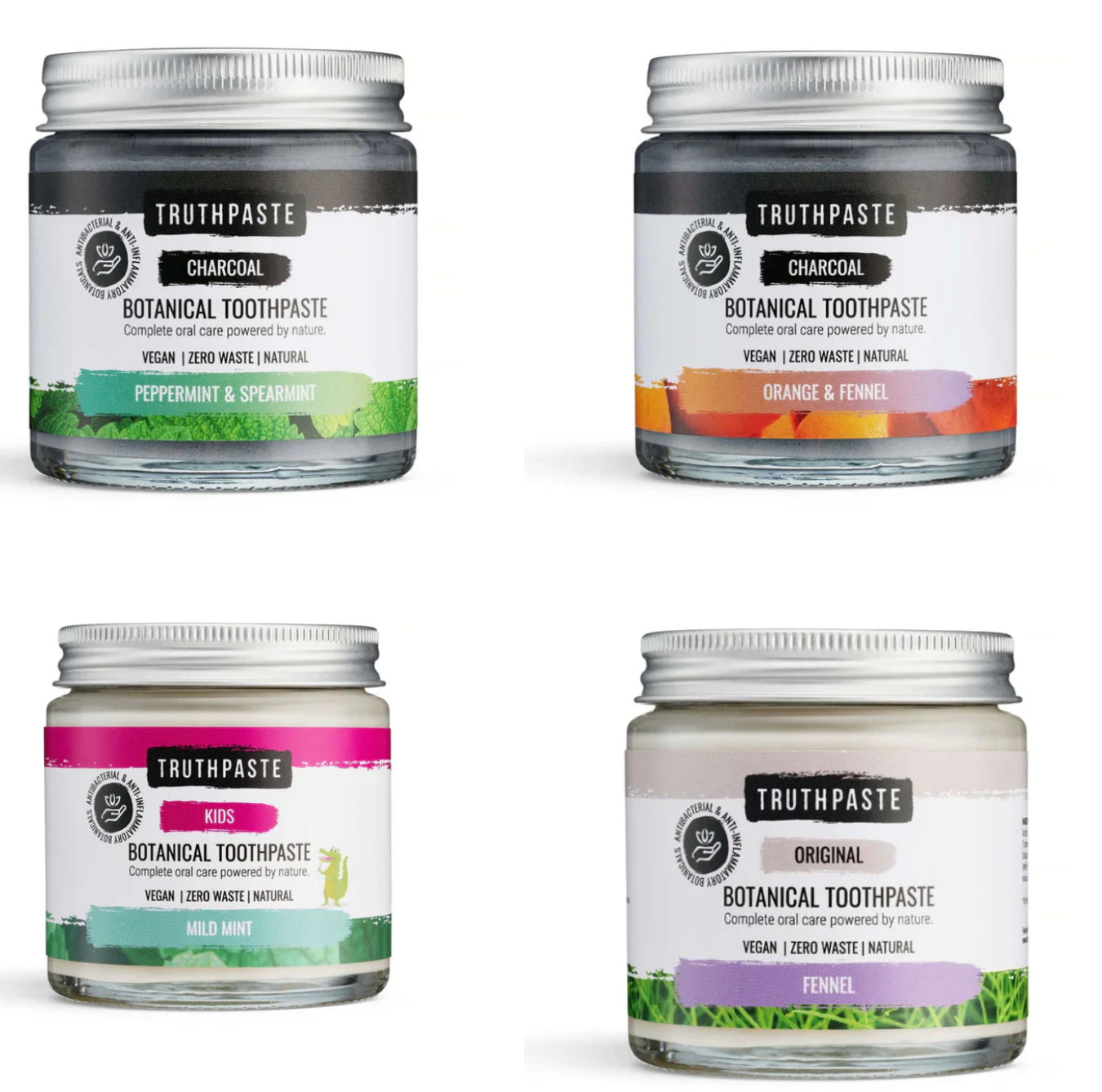Fluoride-Free toothpaste - 100ml Various flavours - Truthpaste