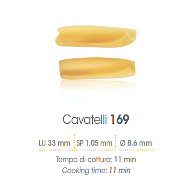 Cavatelli Pasta - White