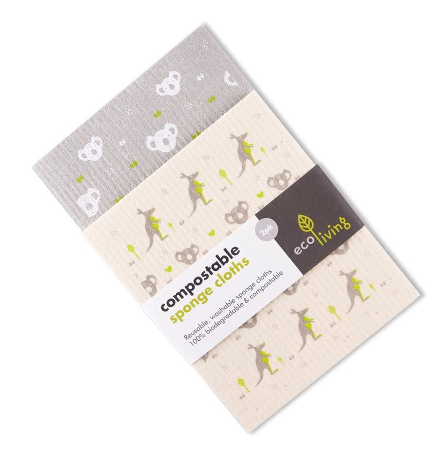 Compostable Sponge - 2 Pack