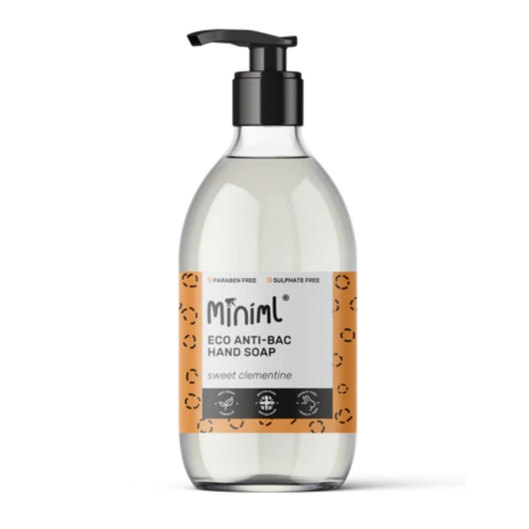 READY FILLED Hand Soap in Glass bottle 500ml by Miniml