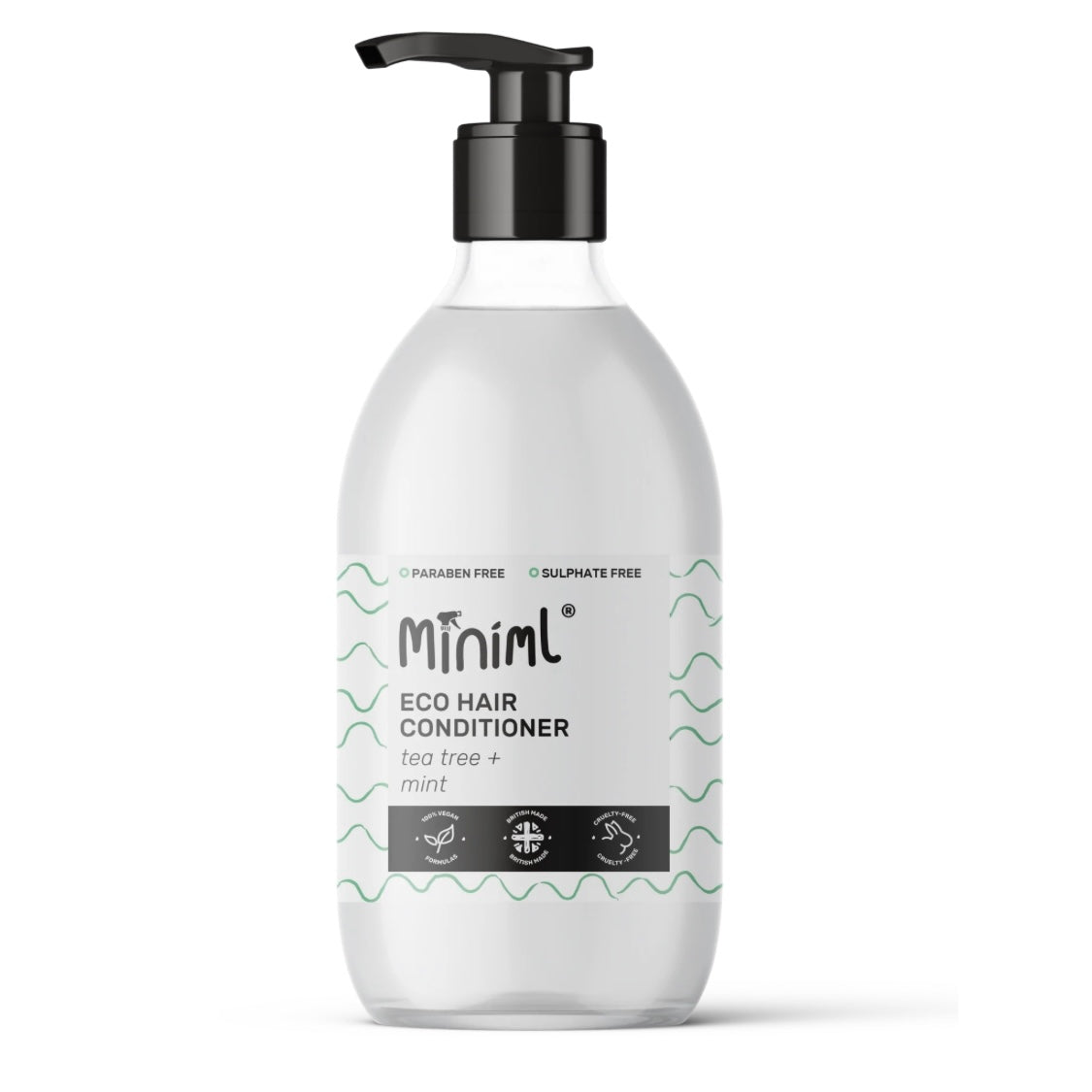 READY FILLED Hair Conditioner in Glass bottle 500ml by Miniml
