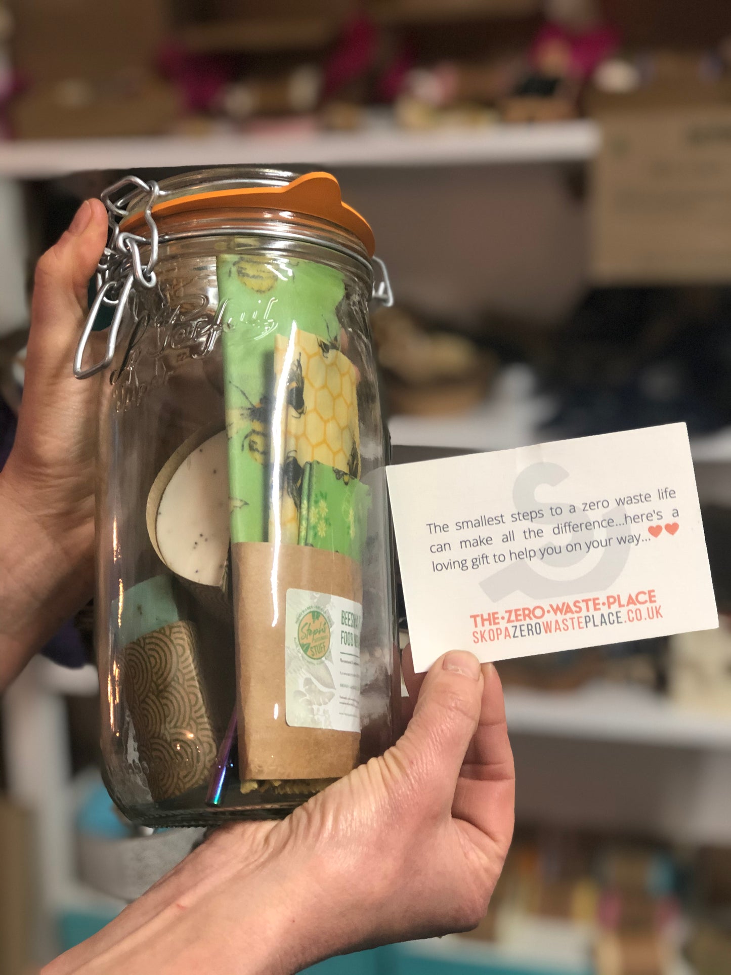 Jar filled with any gifts of your choosing!