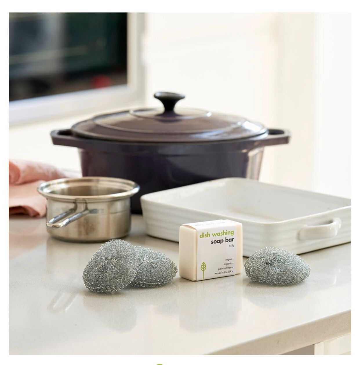 Galvanised Steel Scourer