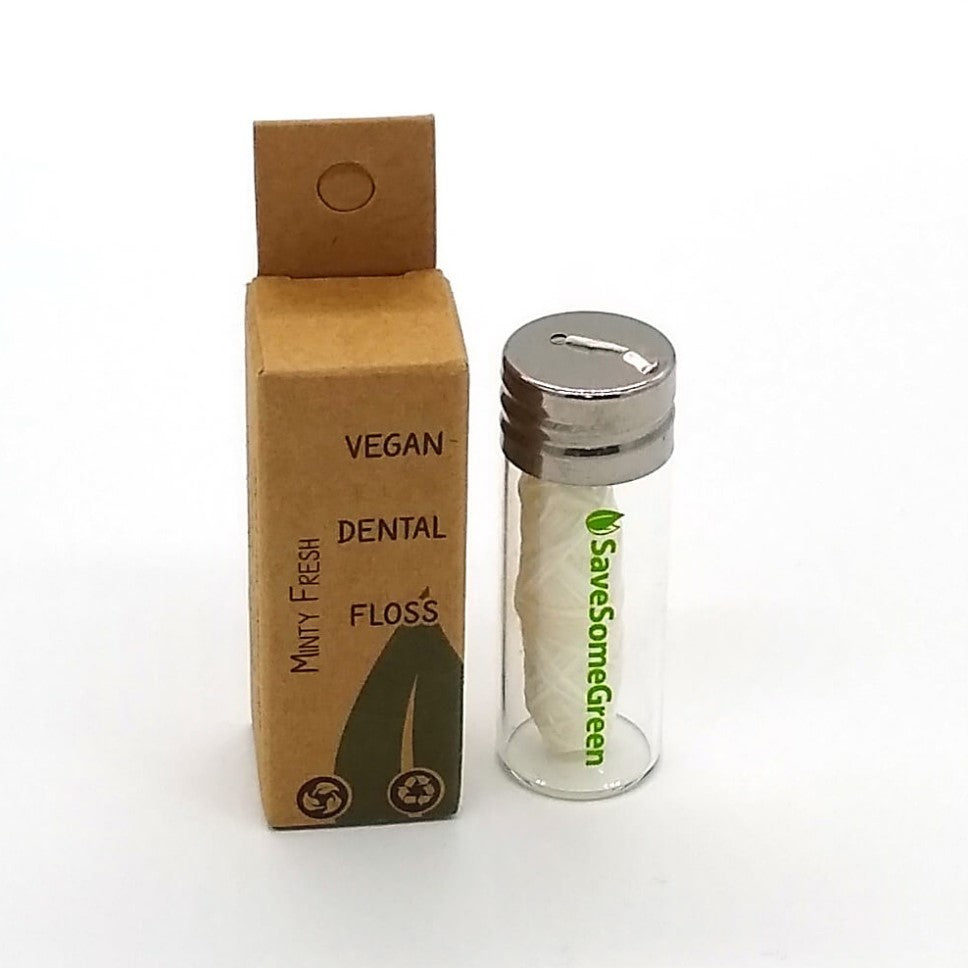 VEGAN Dental Floss with bottle