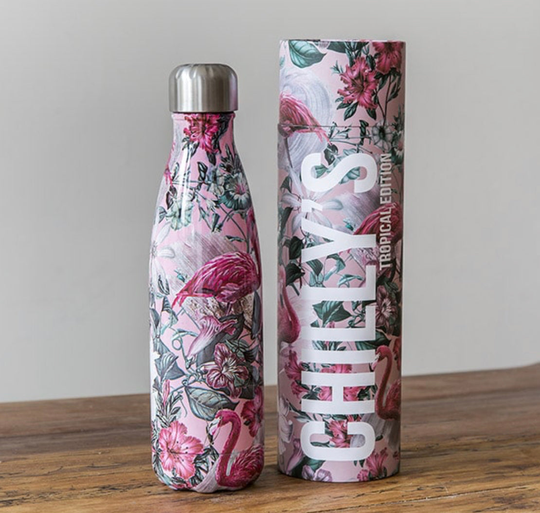 Chilly Bottle 500ml CHROME / PATTERN