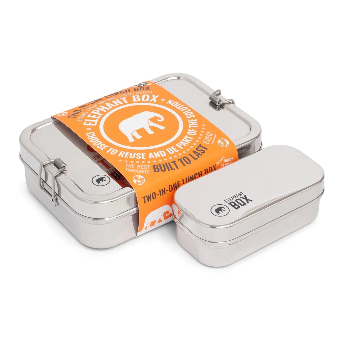 Lunch Box 2 in 1 Elephant Box