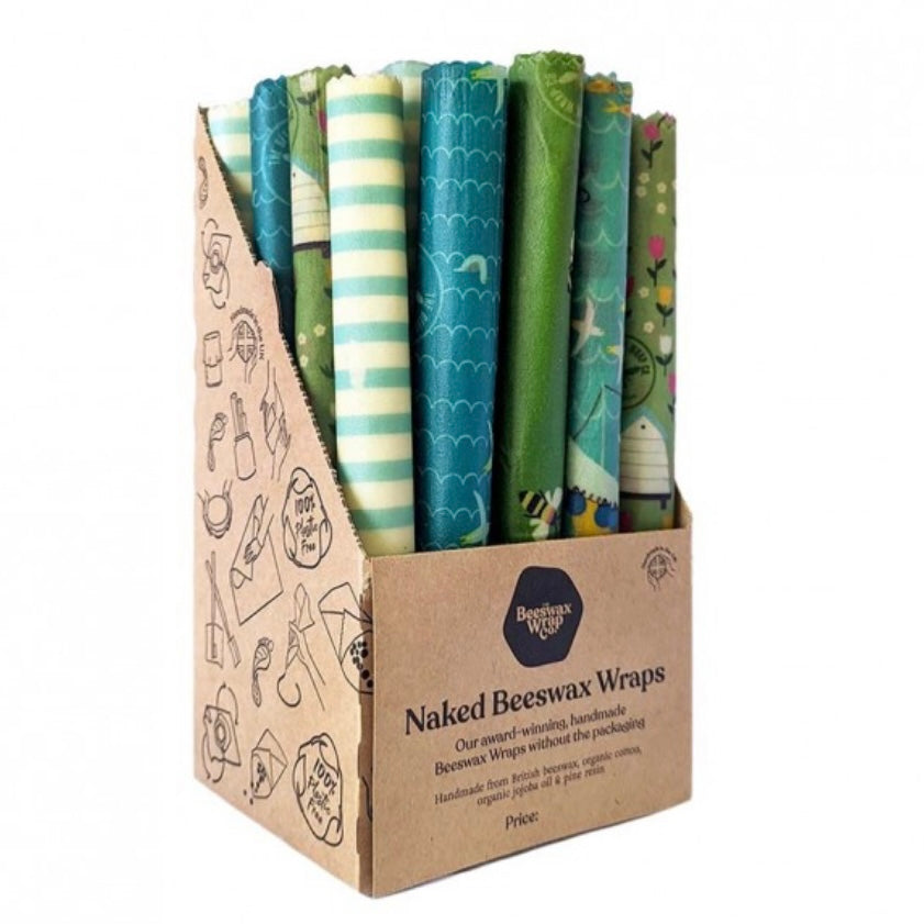 Naked Beeswax Wraps - Single Sheet