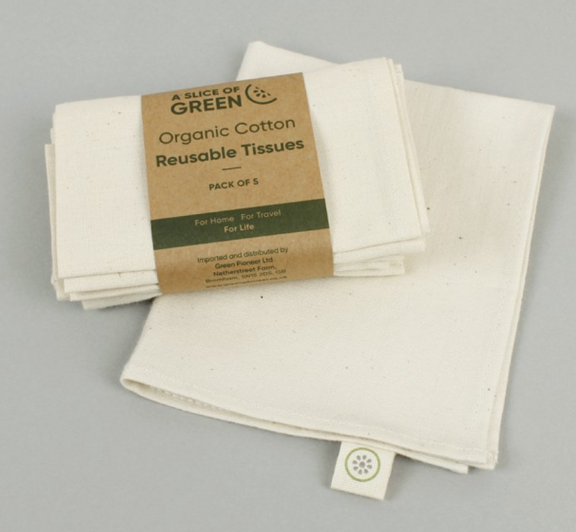 Organic Cotton Reusable Tissues