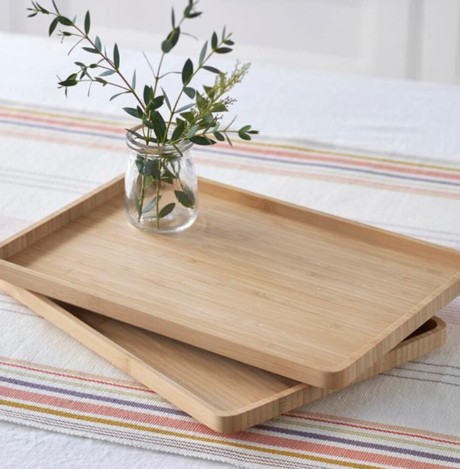Bamboo Serving Tray – Rectangle LARGE