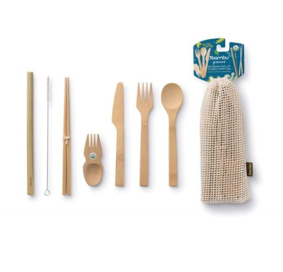 Bamboo Eat/Drink Tool Kit