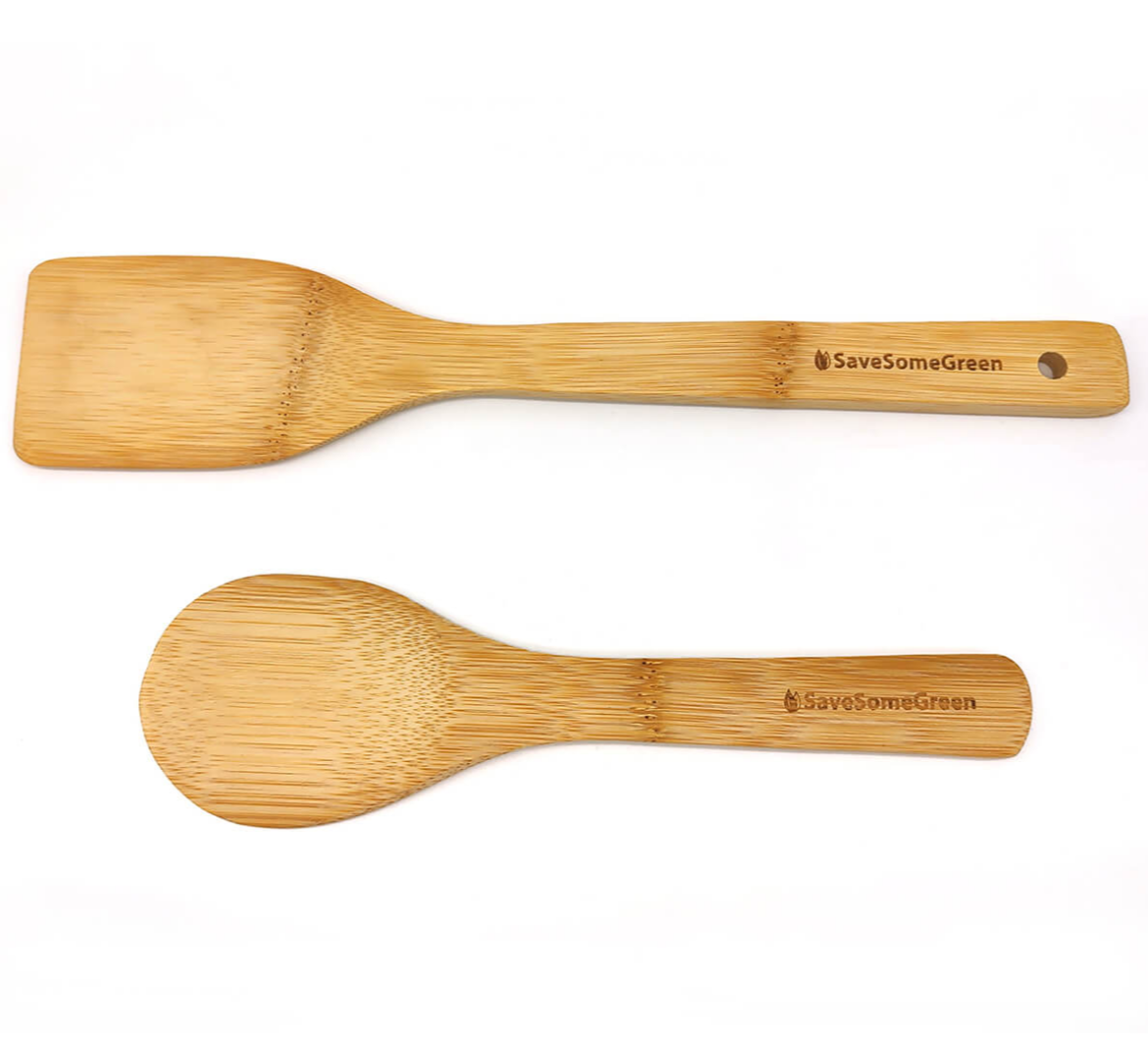 Bamboo Spatula & Spoon