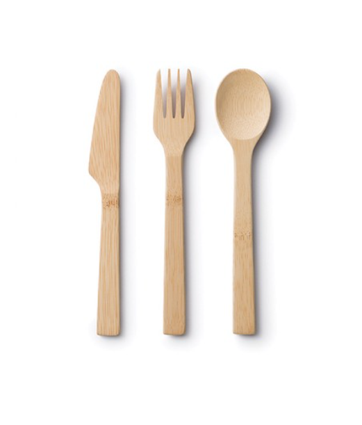 Bamboo Cutlery Travel Set by Bambu