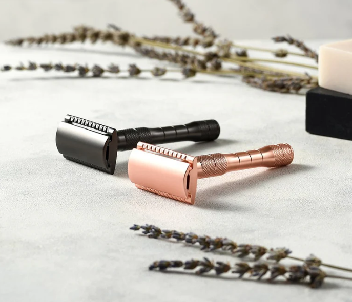 Jungle Culture Safety Razor - Rose Gold or Metallic Black