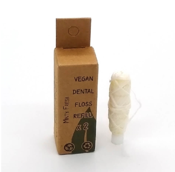 VEGAN Dental Floss - 2 refill spools without bottle by Save Some Green