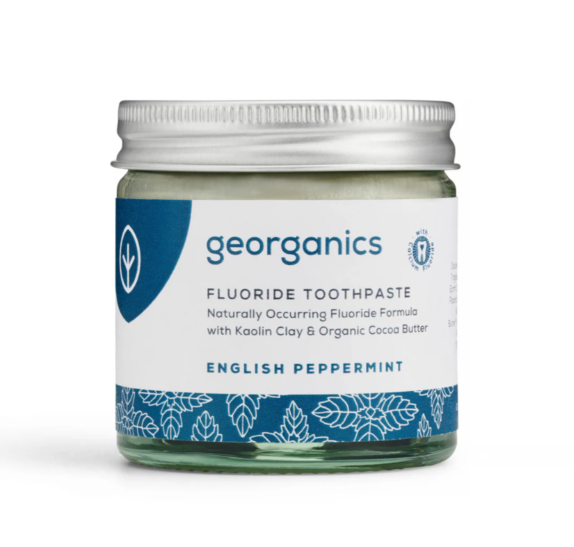 Fluoride Toothpaste - Peppermint (120ml) by Georganics