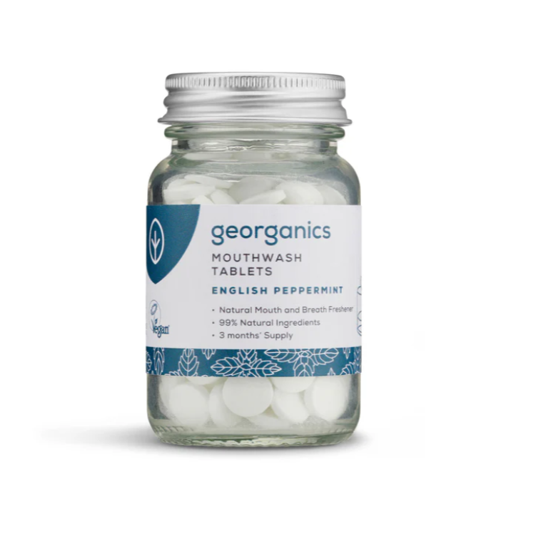 Mouthwash Tablets (180) - Peppermint by Georganics