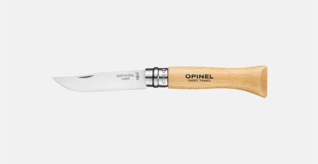 N°06 Classic Original Pocket Knife - Stainless Steel - by Opinel