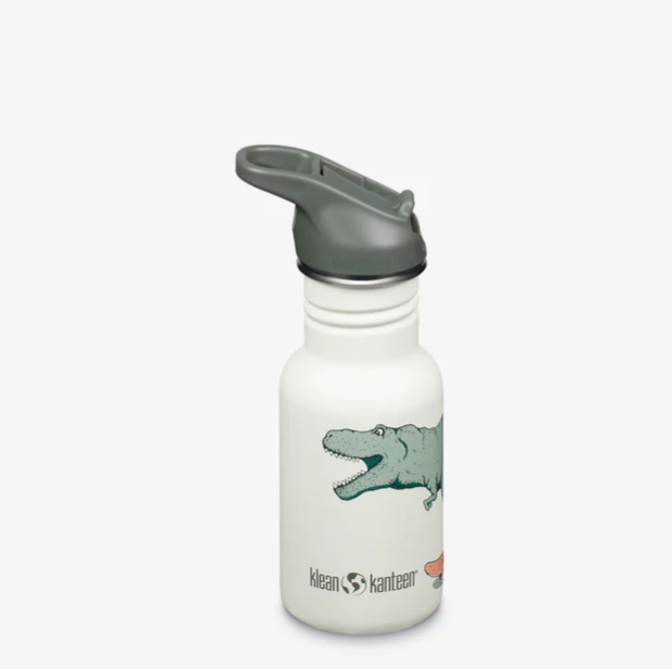 Kid Kanteen Single Wall Bottle with Flip Cap - 355ml - in various designs by Klean Kanteen