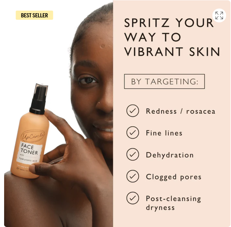 UpCircle Face Toner 100ml
