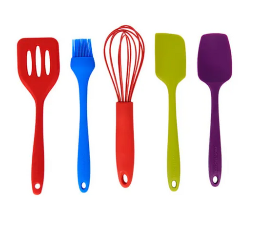 Colourworks 5 Piece Silicone Mini Utensil Set