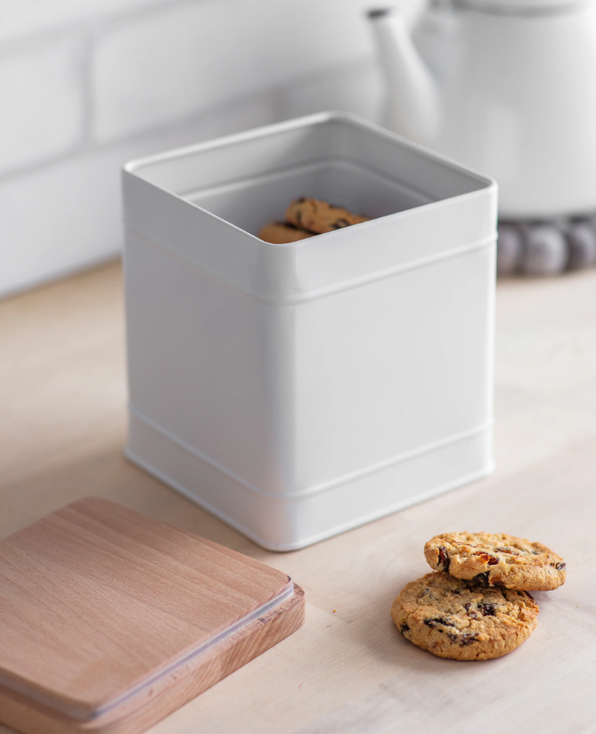 Large Borough Canister - White or Charcoal